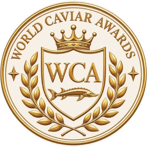 The crest of the World Caviar Awards